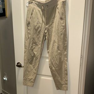 Athleta Tan Track Pants